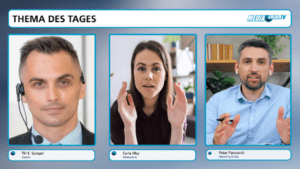 Corporate Videoschalten Talk & Show, Live Streaming