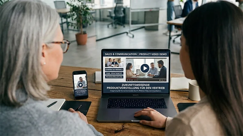 Unternehmensvideo Produktion für Vertrieb, Website und digitale Kommunikation im B2B-Marketing