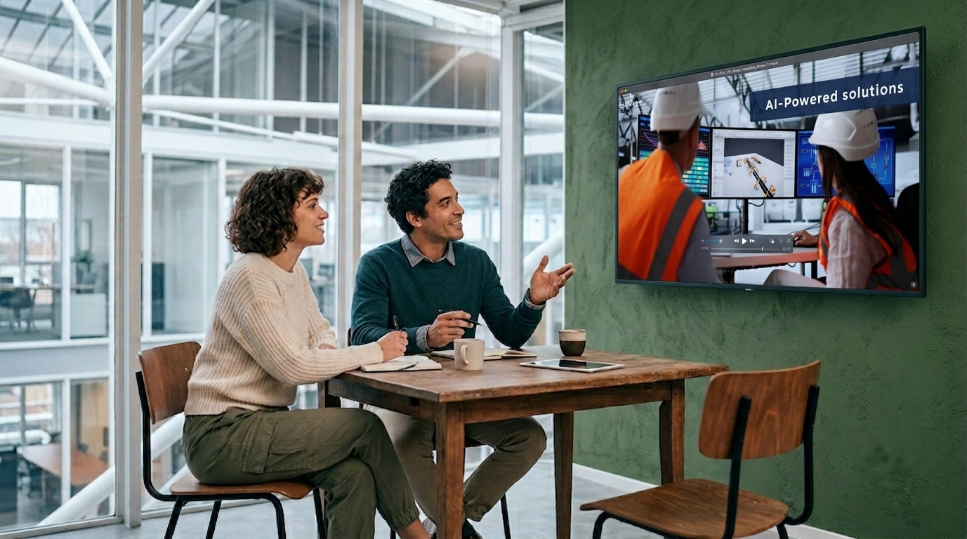 Unternehmensvideo Produktion für digitale Lösungen, Vertrieb und B2B-Kommunikation